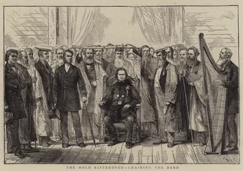 El Eisteddfod de Mold, coronación del Bardo